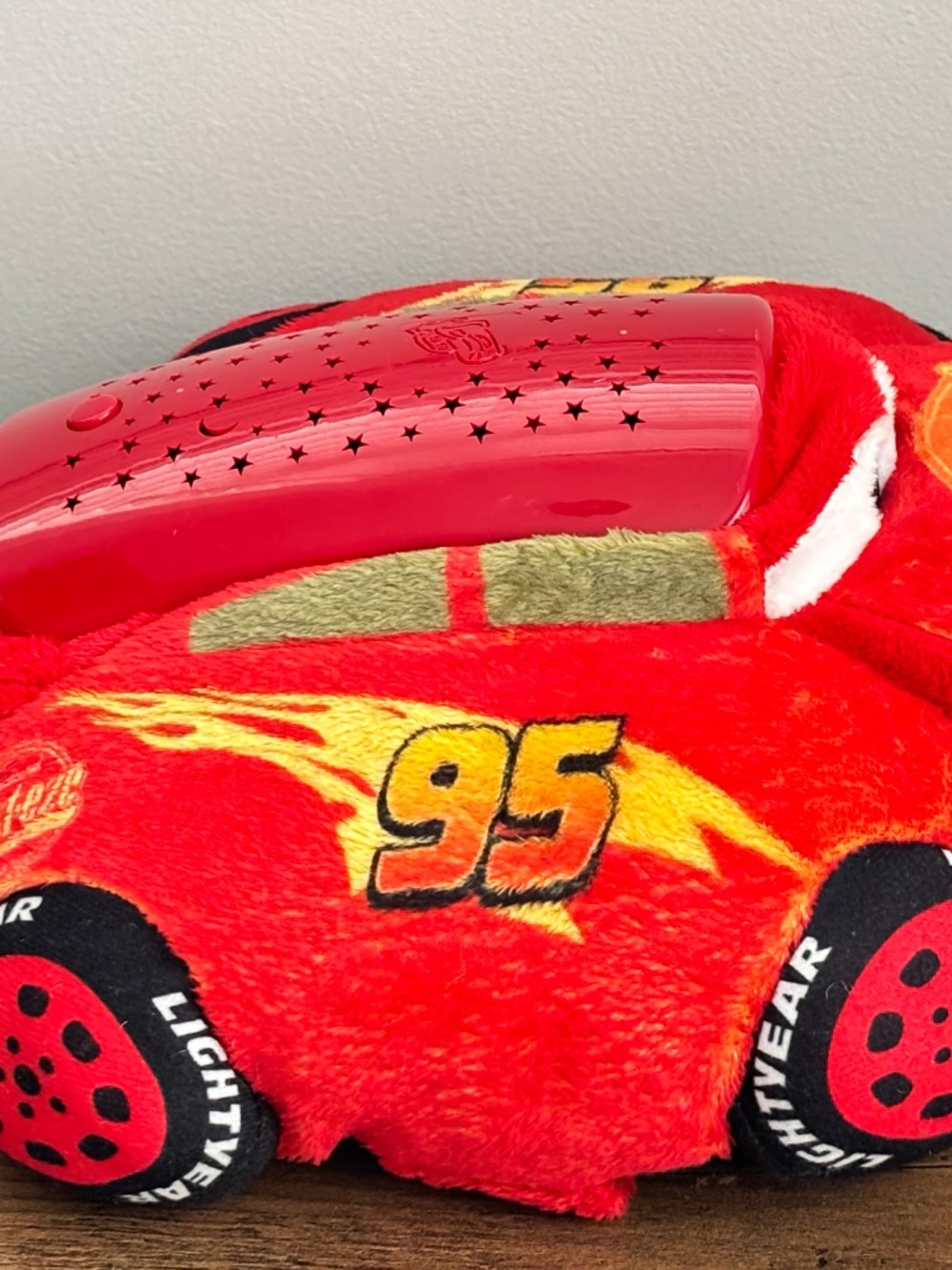 Disney Pixar Cars Lightning Mcqueen Pillow Pets Plush Dream Lites Stuffed Animal - Picture 8 of 16